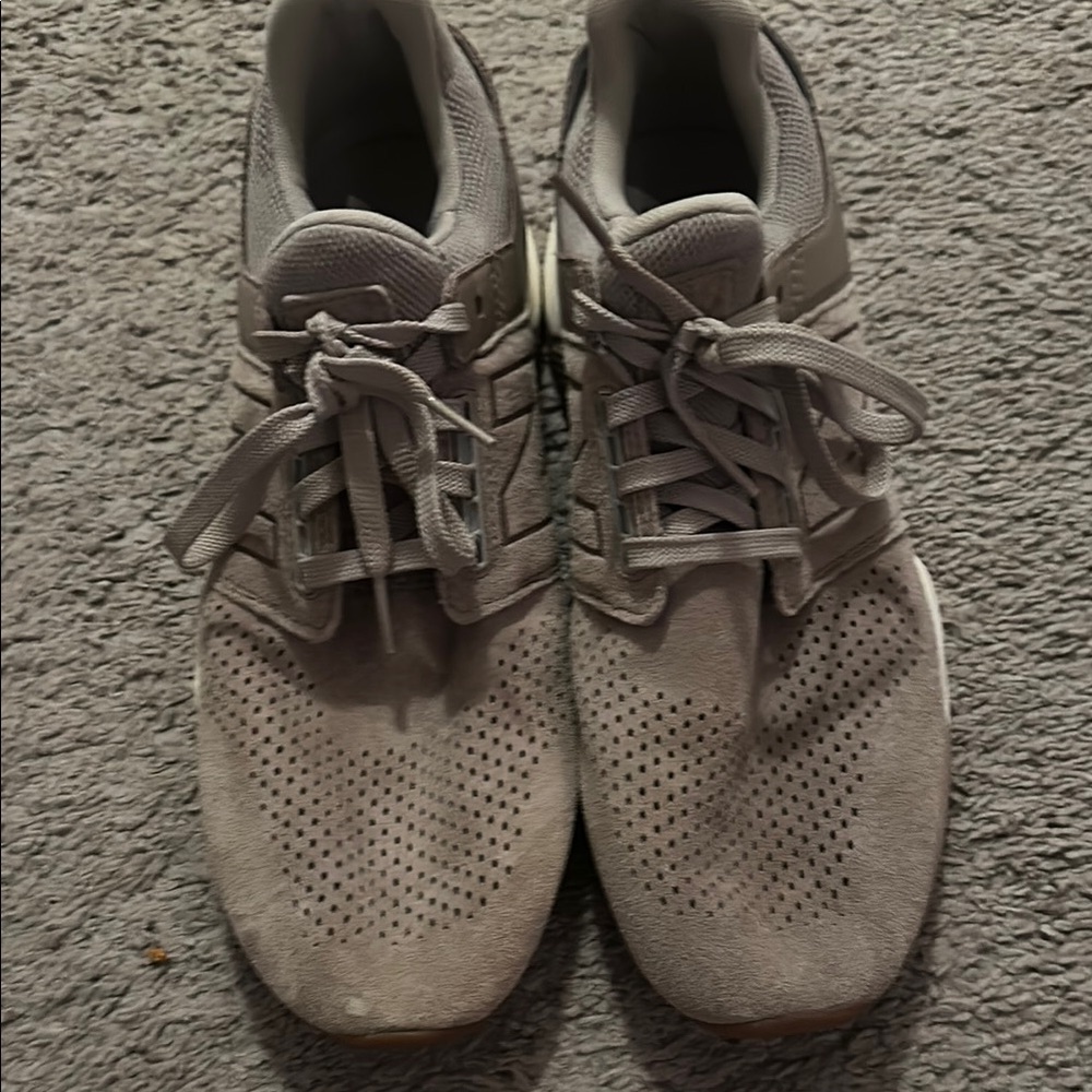 Men's  grey suede New Balance Athletic Shoes.  Size 10.5